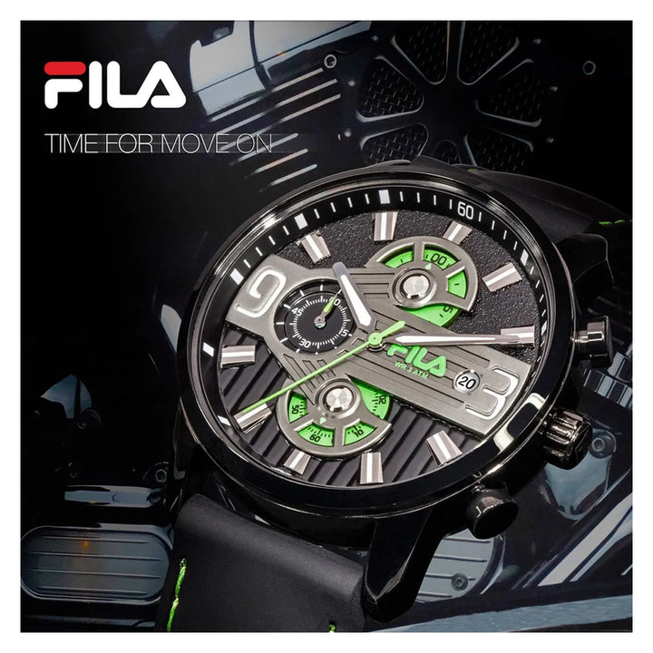 Fila Gamma Style 38-175-002 Herrenuhr Chronograph - Fila Gamma Style 38-175-002 Herrenuhr Chronograph - View 4