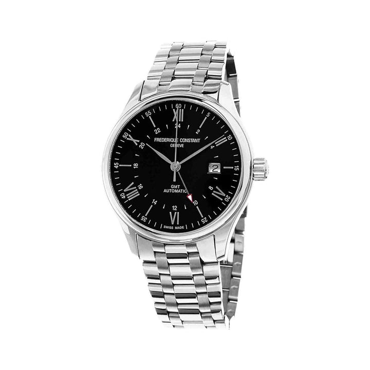 Frederique Constant Classic Index GMT Automatik FC-350B5B6B Herrenuhr - Frederique Constant Classic Index GMT Automatik FC-350B5B6B Herrenuhr