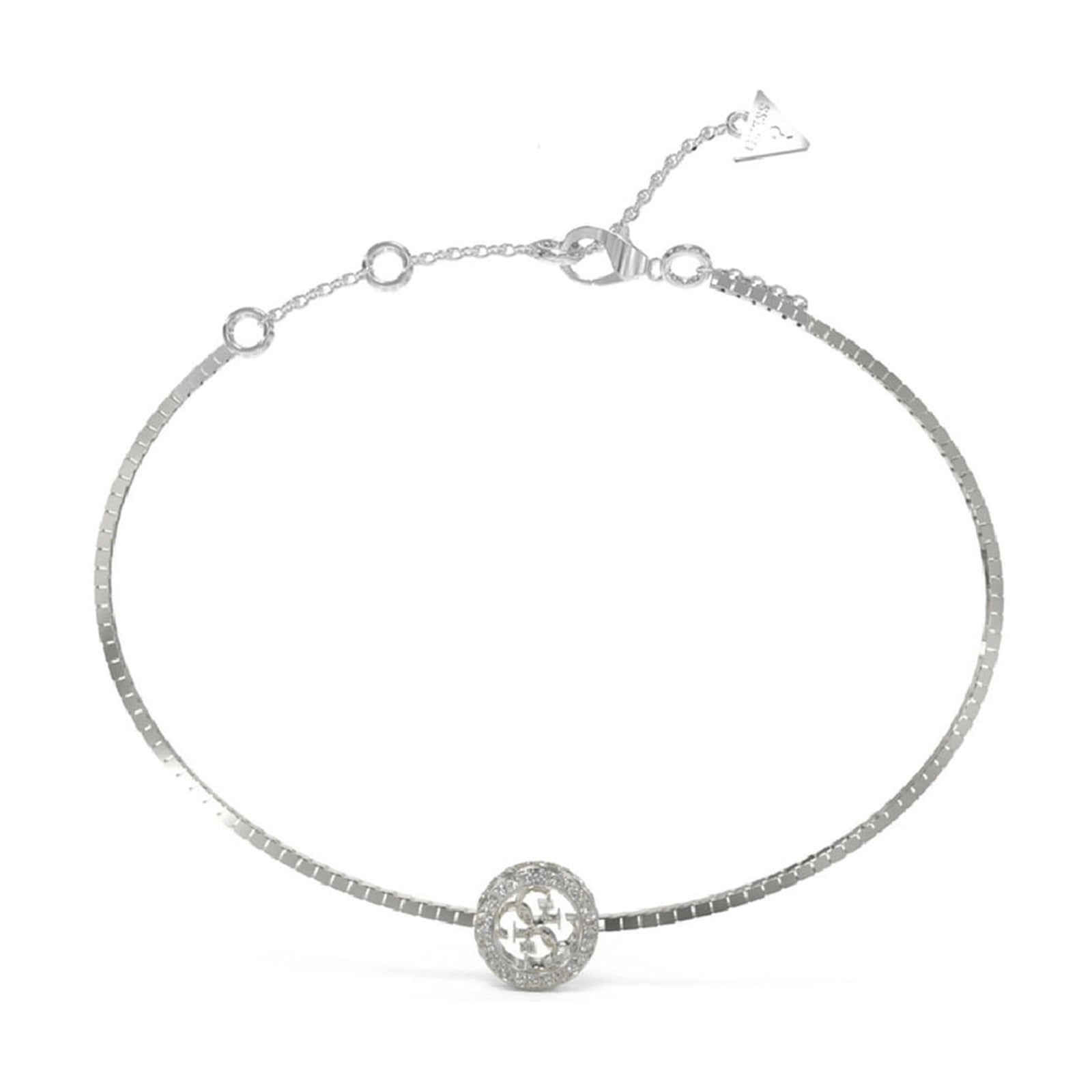 Guess Damen Armband 4G Crush JUBB04163JW - Silber / S / Silber / L