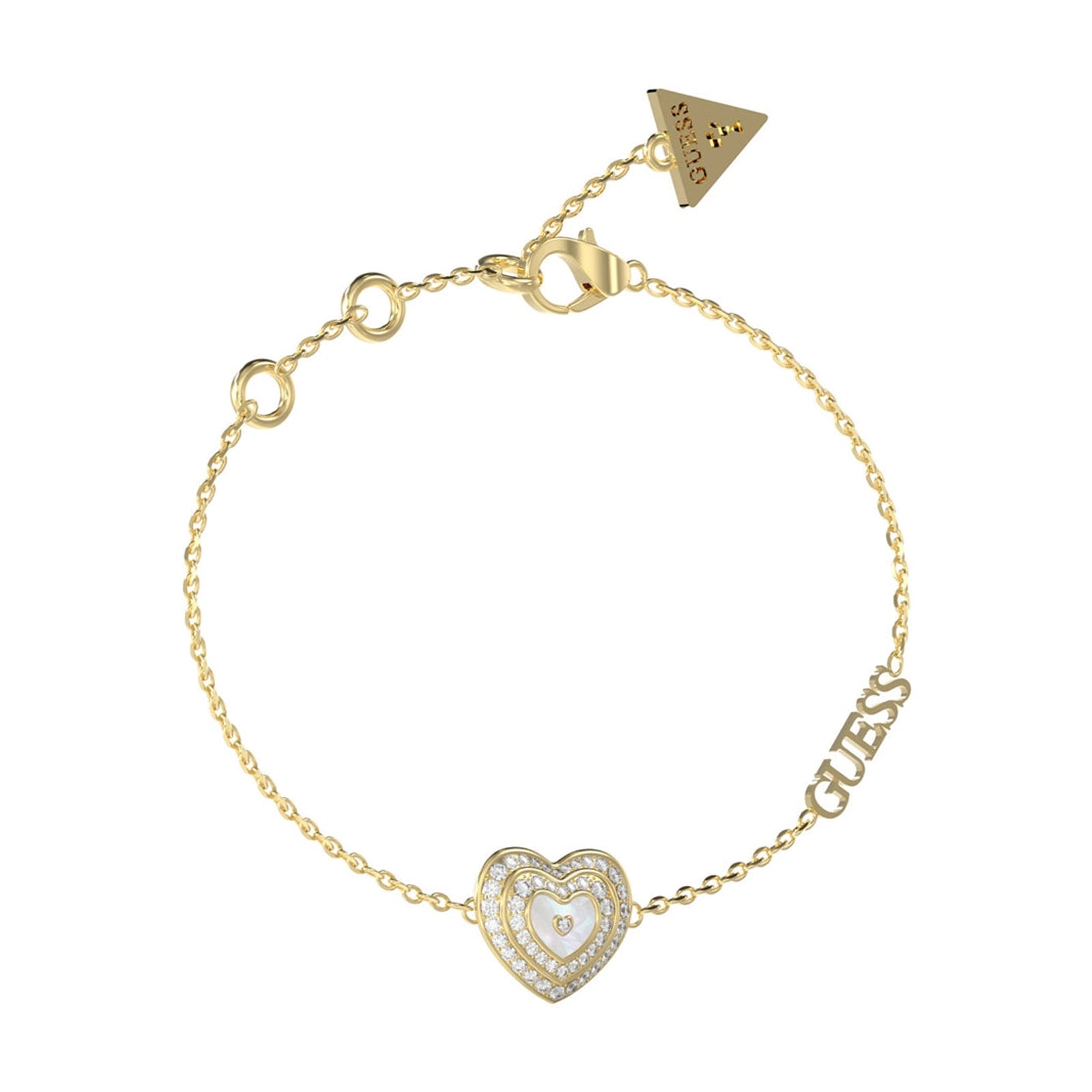 Guess Damen Armband Amami JUBB04027JW - Gold / S / Gold / L