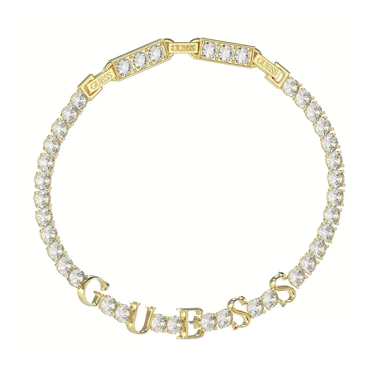 Guess Damen Armband Arm Party JUBB04218JW - Gold - View 6
