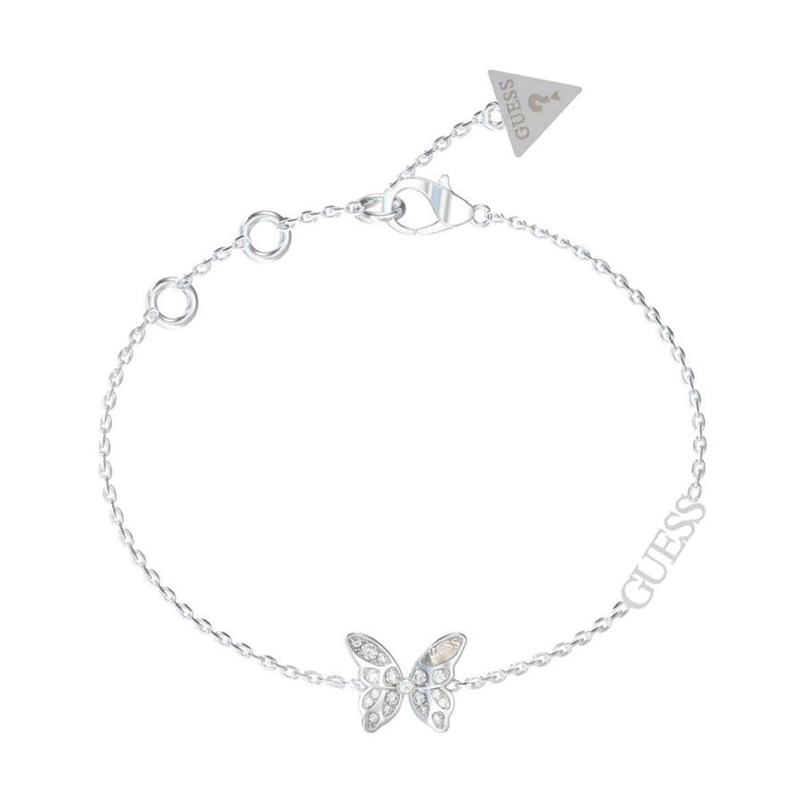 Guess Damen Armband Chrysalis JUBB04110JW - Silber / S / Silber / L