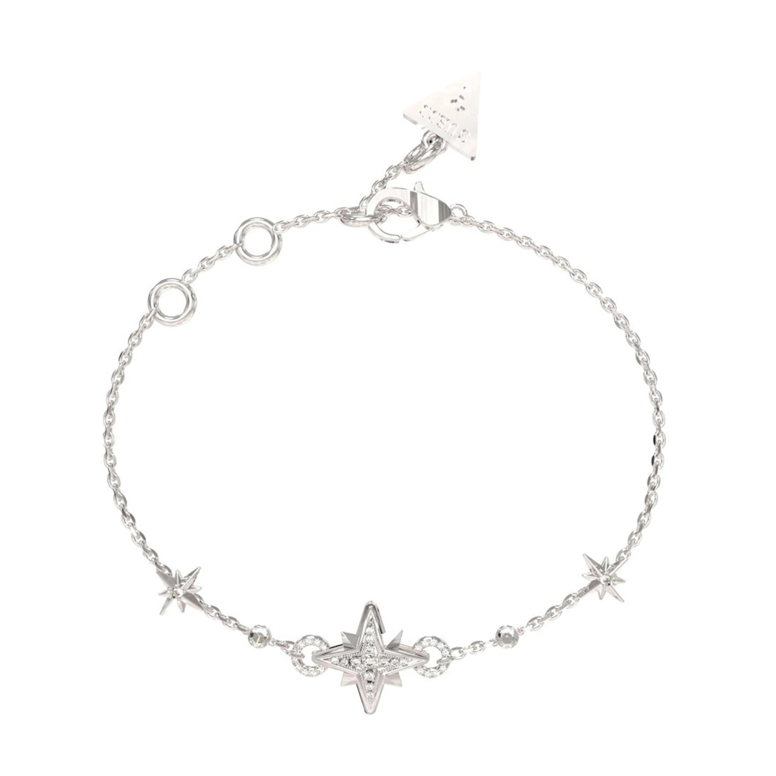 Guess Damen Armband In The Sky JUBB03330JW - Silber / S / Silber / L