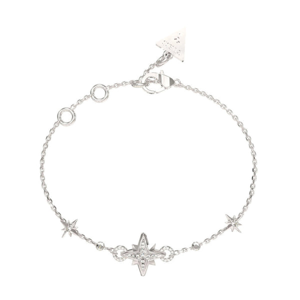 Guess Damen Armband In The Sky JUBB03330JW - Silber / S / Silber / L