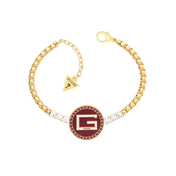 Guess Damen Armband JUBB01030JW - Gold/Braun / L