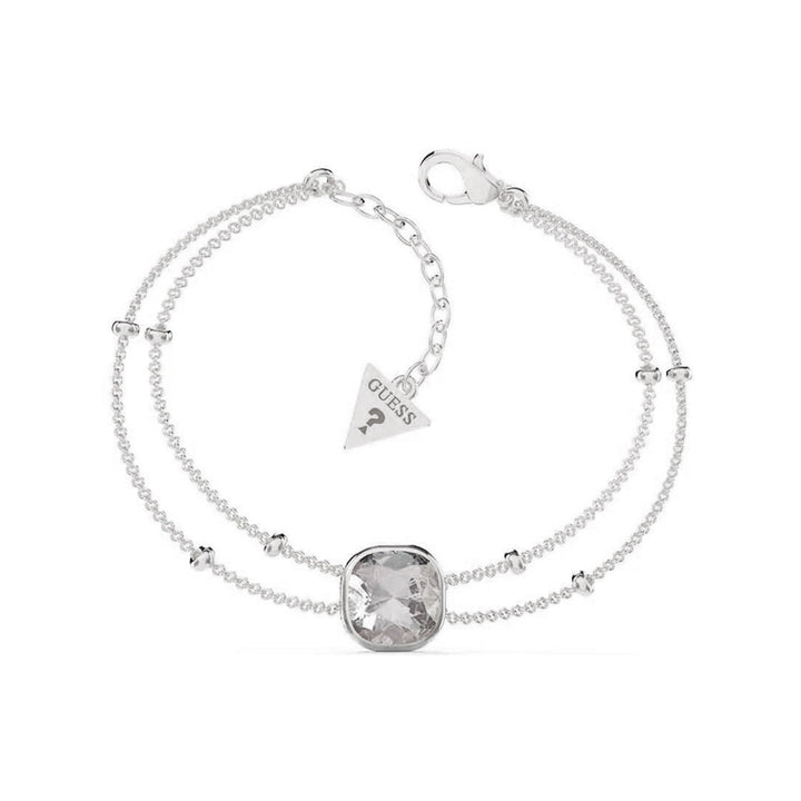 Guess Damen Armband JUBB01123JW - Silber/Weiß / S