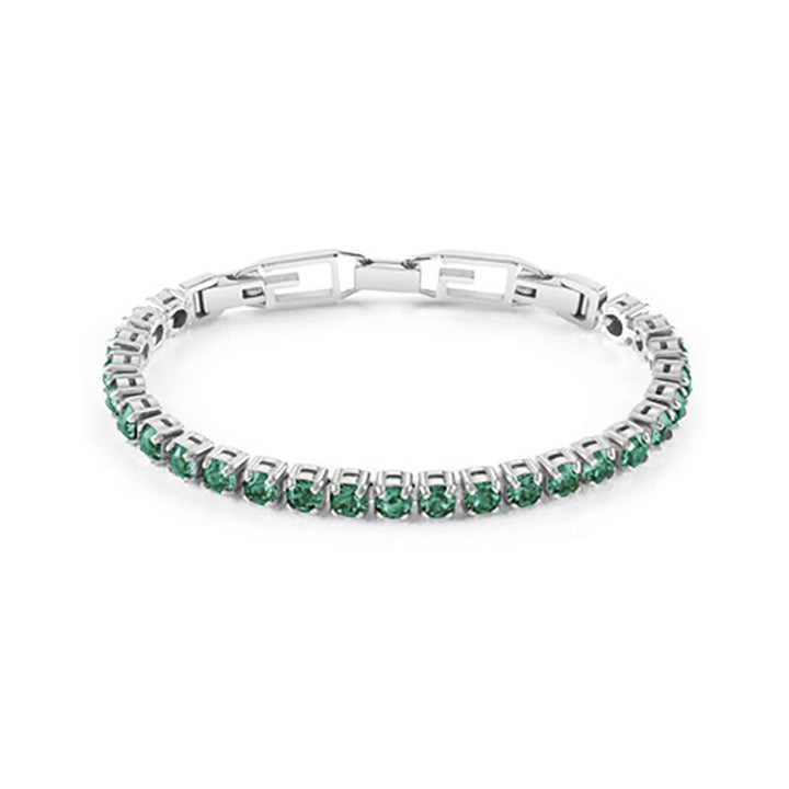 Guess Damen Armband JUBB01234JW - Silber/Grün / S / Silber/Grün / L - View 2