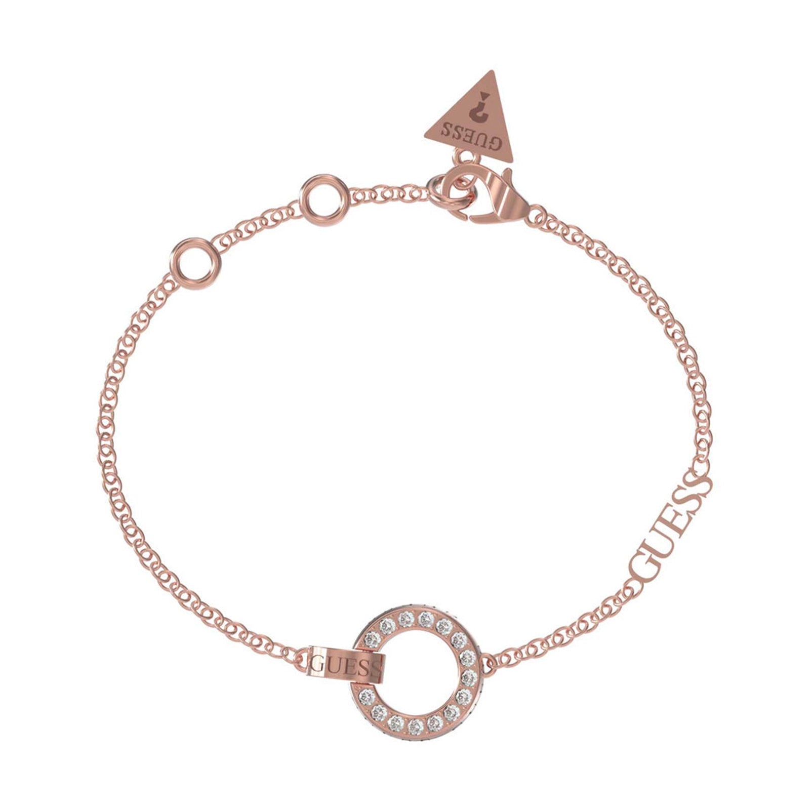 Guess Damen Armband JUBB03162JW - Rosegold / S / Rosegold / L
