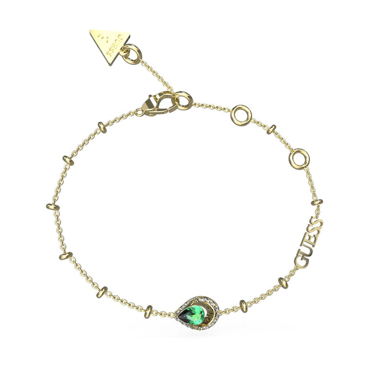 Guess Damen Armband JUBB03392JW - Gold/Grün / L / Gold/Grün / S - View 2