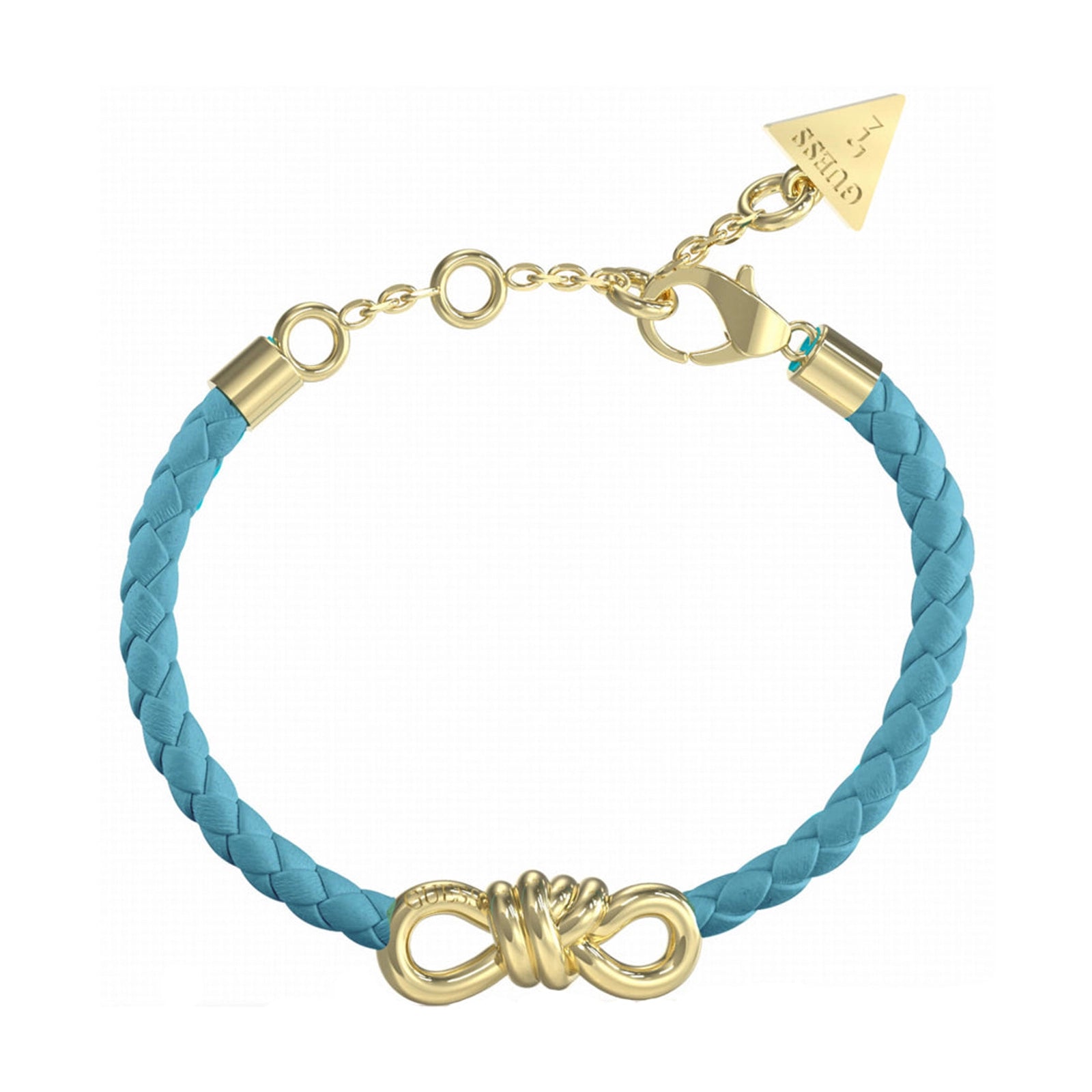 Guess Damen Armband JUBB04003JW - Gold/Türkis - View 4