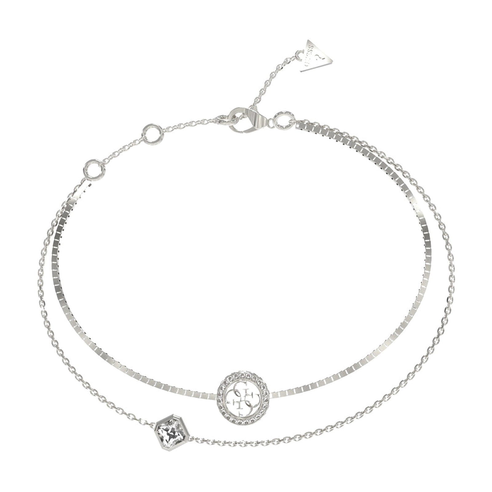 Guess Damen Armband JUBB04160JW - Silber / S / Silber / L