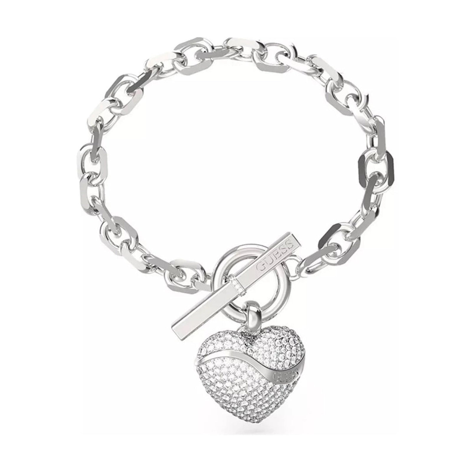Guess Damen Armband JUBB04496JW - Silber / S / Silber / L