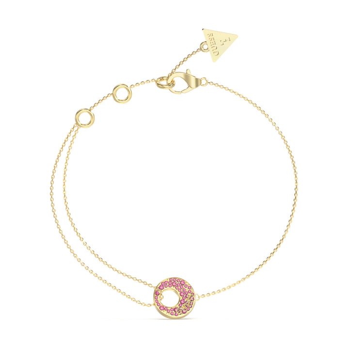 Guess Damen Armband JUBB05227JW - Gold/Pink / L / Gold/Pink / S - View 2
