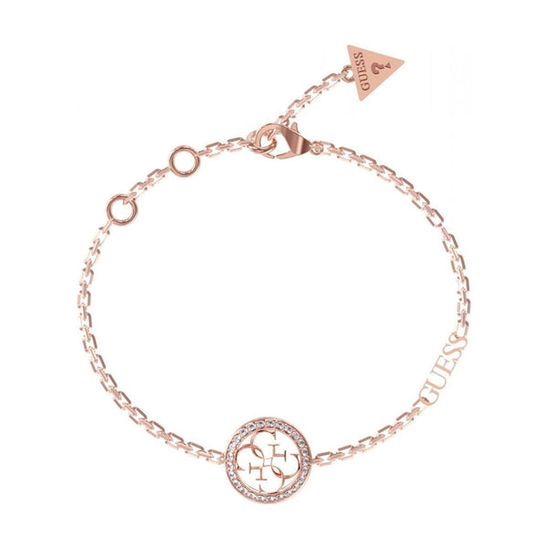 Guess Damen Armband Life In 4G JUBB02137JW - Rosegold / S / Rosegold / L