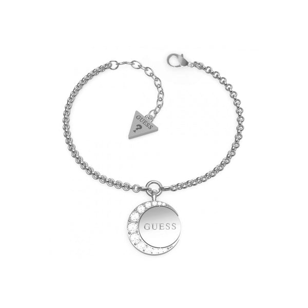 Guess Damen Armband Moon Phases JUBB01198JW - Silber / L