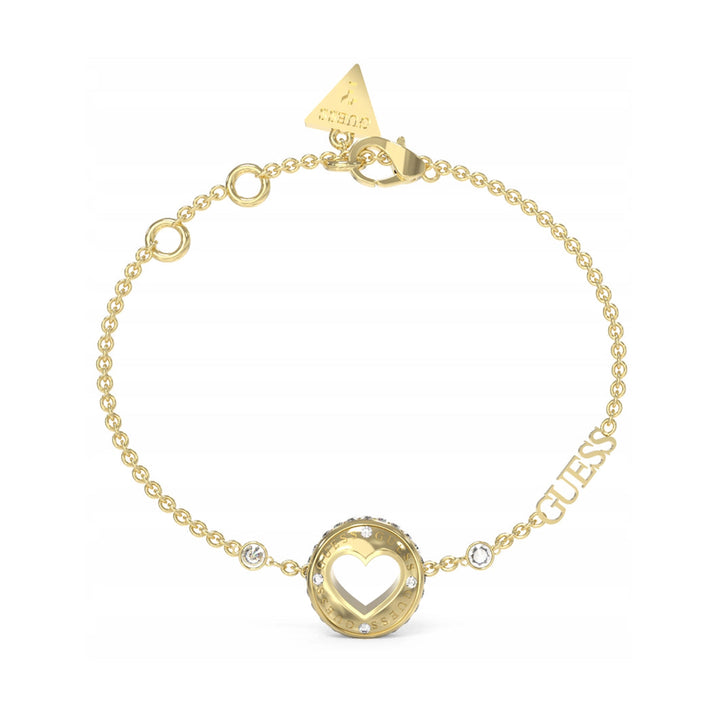 Guess Damen Armband Rolling Hearts JUBB03344JW - Gold / S / Gold / L - View 2