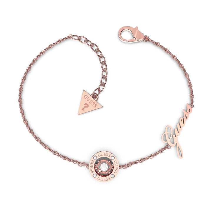 Guess Damen Armband Solitaire JUBB01462JW - Rosegold / S / Rosegold / L