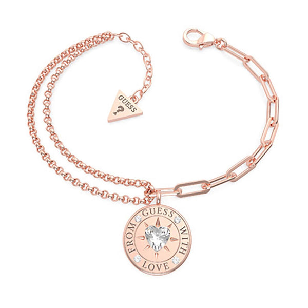 Guess Damen Armband UBB70002 - Rosegold / L