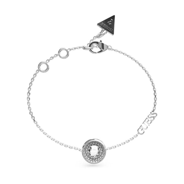 Guess Damen Armband Unique Solitaire JUBB03399JW - Silber / S / Silber / L