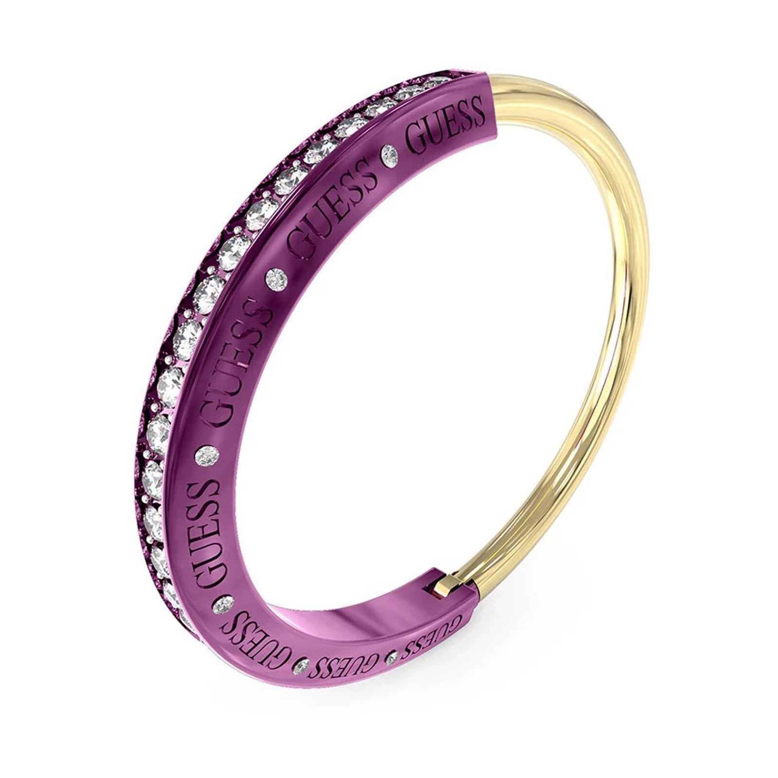 Guess Damen Armreif JUBB03252JW - Gold/Lila / S / Gold/Lila / L - View 2
