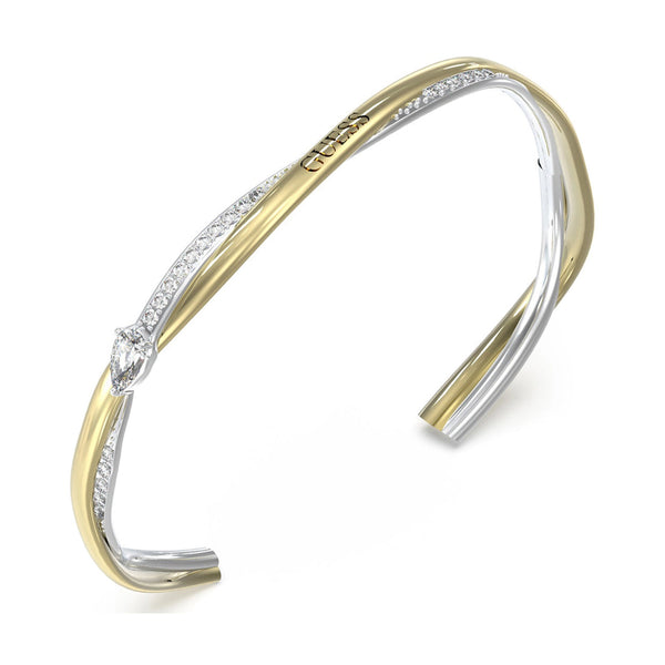 Guess Damen Armreif JUBB05069JW - Gold/Silber / L / Gold/Silber / S