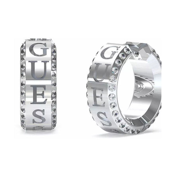 Guess Damen Creolen JUBE03112JW - Silber