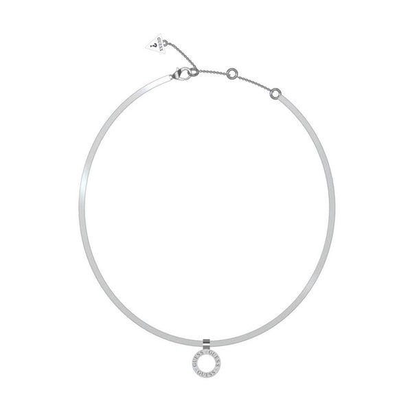 Guess Damen Halskette Circle Lights JUBN03171JW - Silber