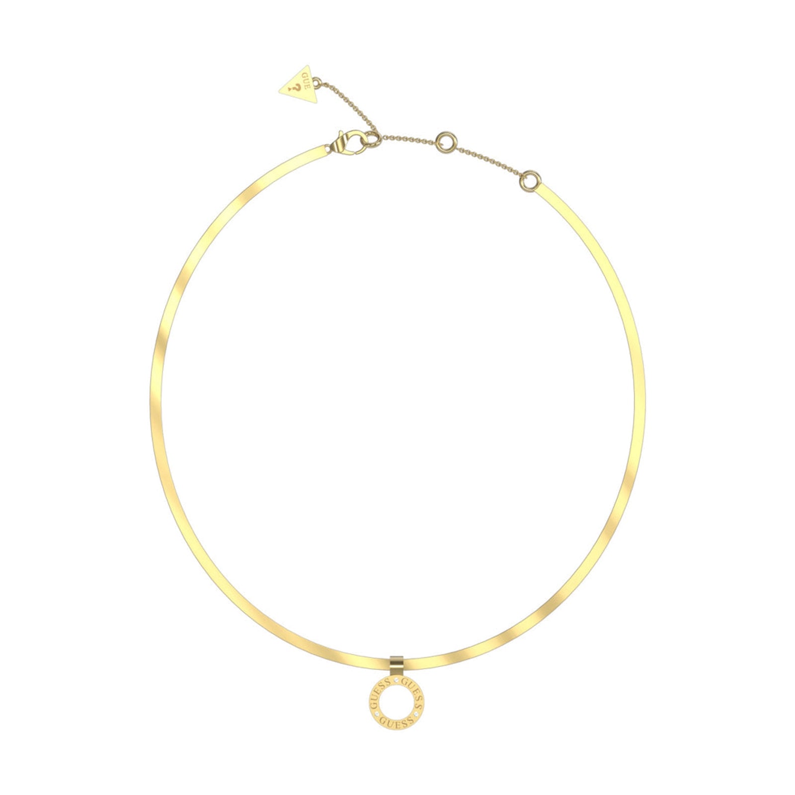 Guess Damen Halskette Circle Lights JUBN03171JW - Gold - View 2