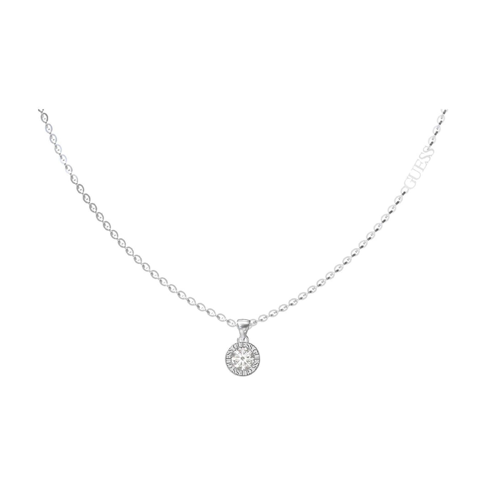 Guess Damen Halskette Color My Day JUBN02245JW - Silber/Weiß - View 4