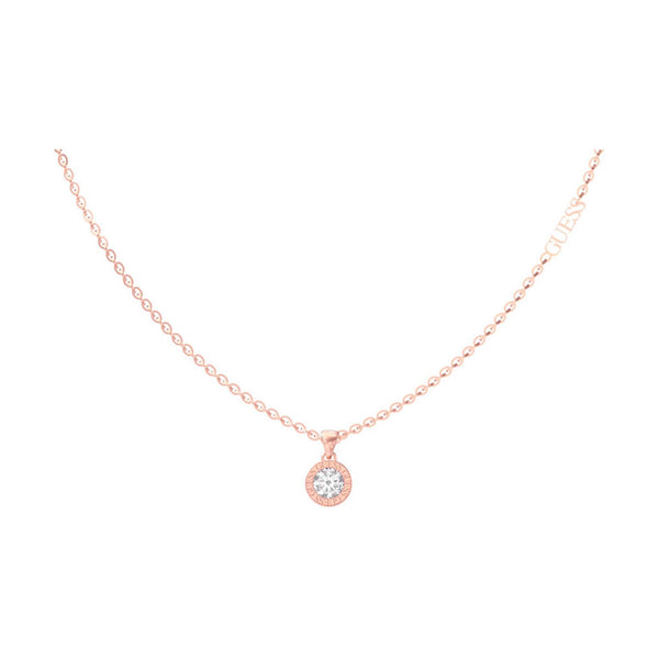 Guess Damen Halskette Color My Day JUBN02245JW - Rosegold/Weiß