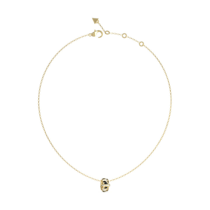 Guess Damen Halskette Fabulous Me JUBN05191JW - Gold/Schwarz - View 2
