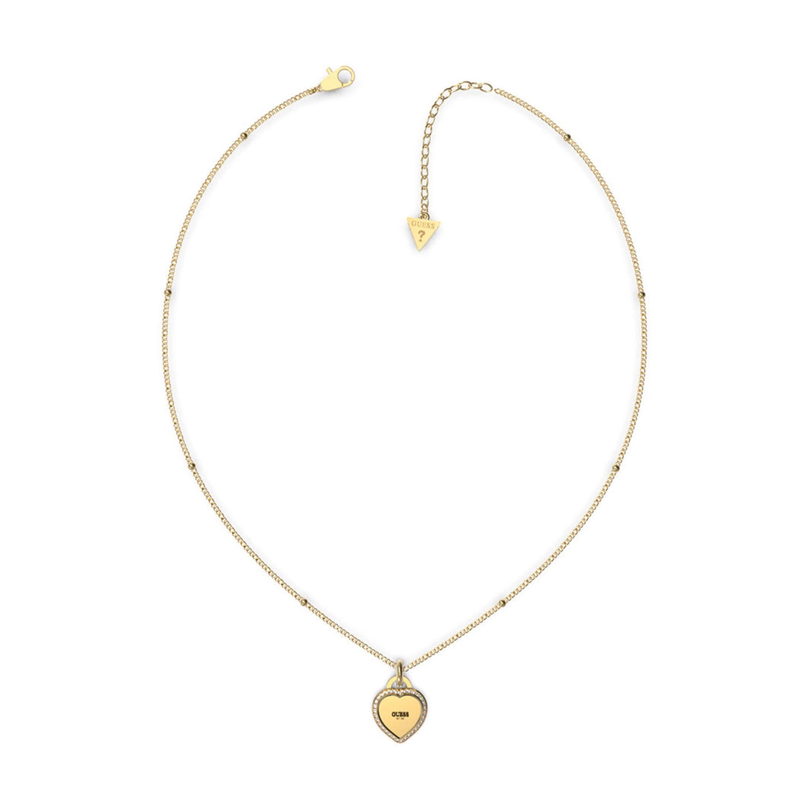 Guess Damen Halskette Fine Heart JUBN01420JW - Gold - View 3