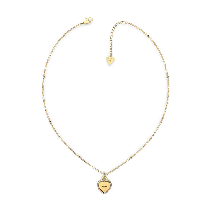 Guess Damen Halskette Fine Heart JUBN01420JW - Gold - View 3