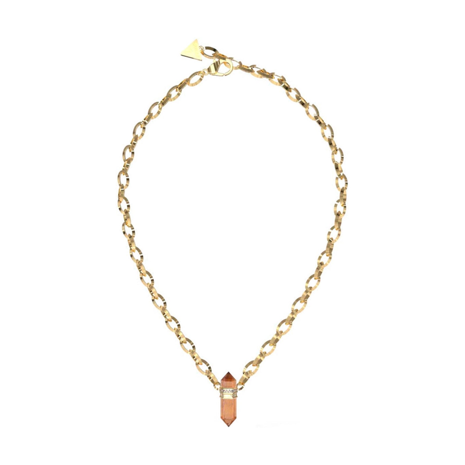 Guess Damen Halskette JUBN03117JW - Gold/Braun - View 5