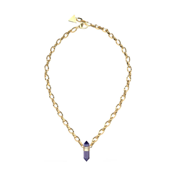 Guess Damen Halskette JUBN03117JW - Gold/Violett - View 2