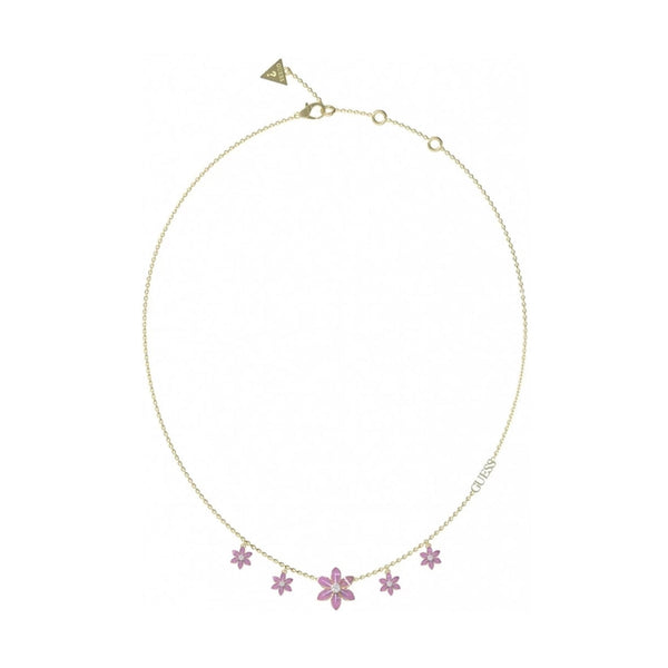 Guess Damen Halskette JUBN04133JW - Gold/Pink