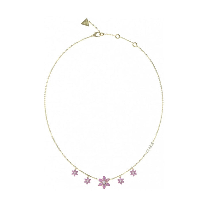 Guess Damen Halskette JUBN04133JW - Gold/Pink
