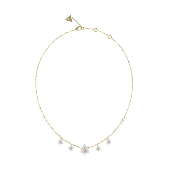 Guess Damen Halskette JUBN04133JW - Gold/Weiß/Pink - View 2