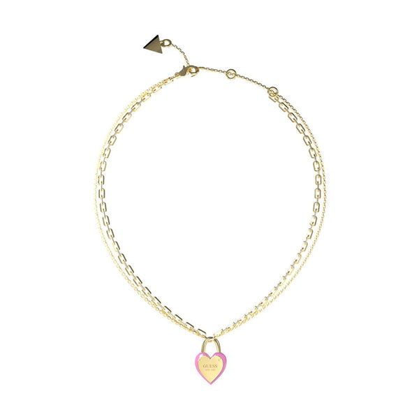 Guess Damen Halskette JUBN04204JW - Gold/Pink