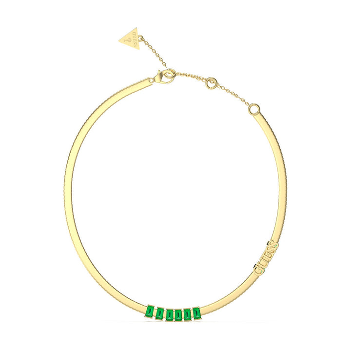 Guess Damen Halskette JUBN04255JW - Gold/Grün