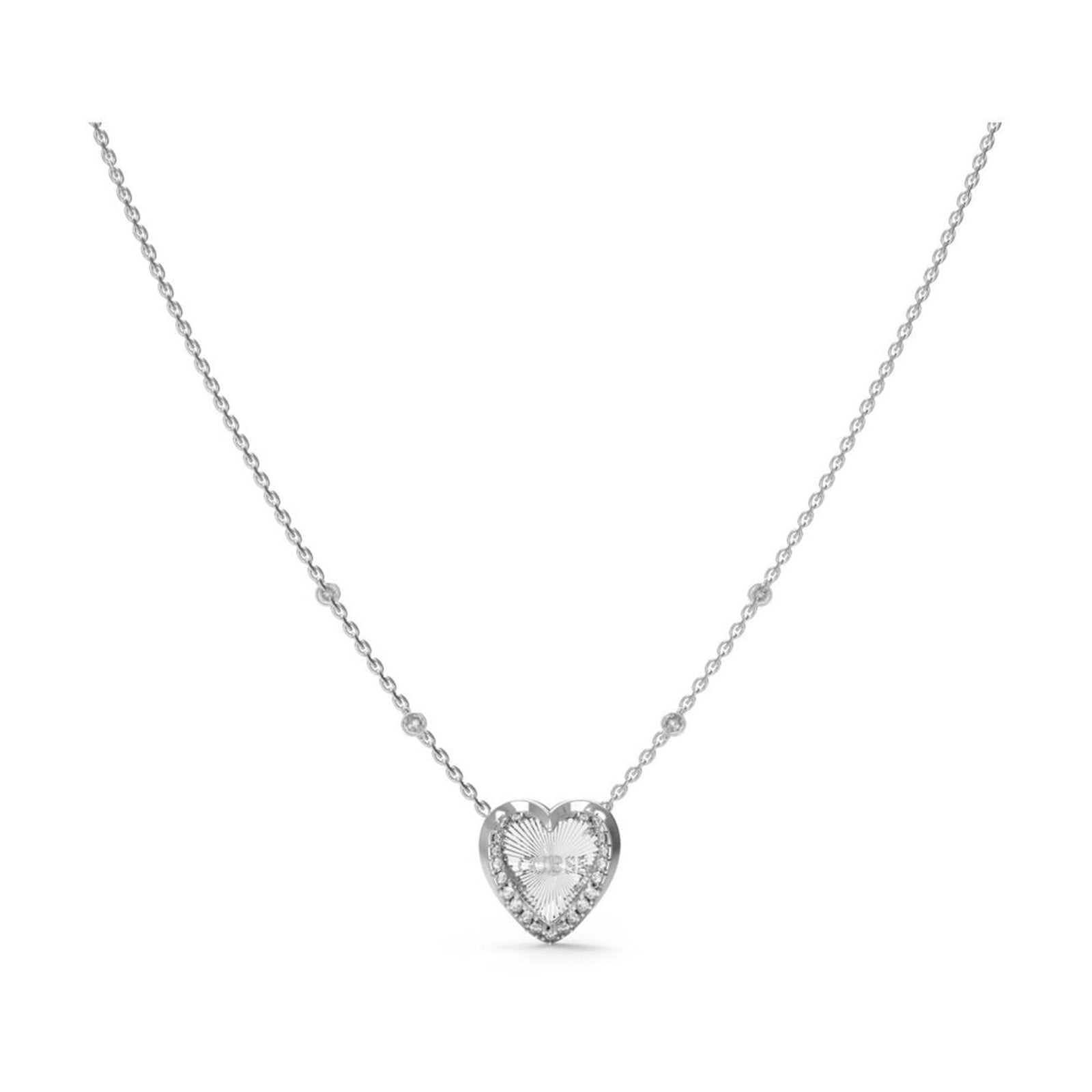 Guess Damen Halskette JUBN04606JW - Silber