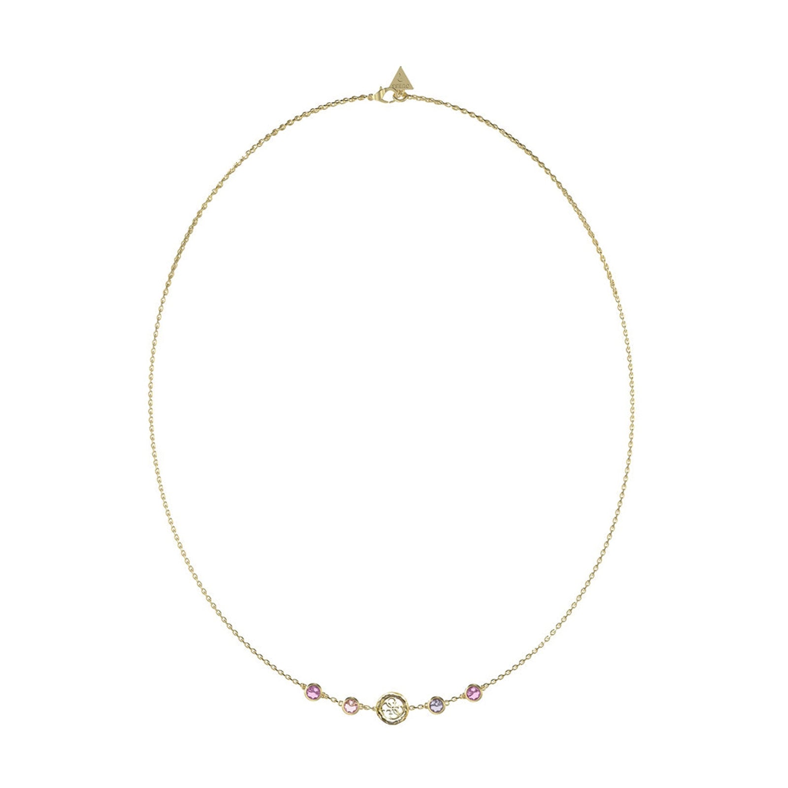 Guess Damen Halskette JUBN05097JW - Gold/Fuchsia / Standard - View 2