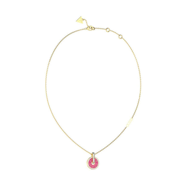 Guess Damen Halskette Love JUBN04077JW - Gold/Pink
