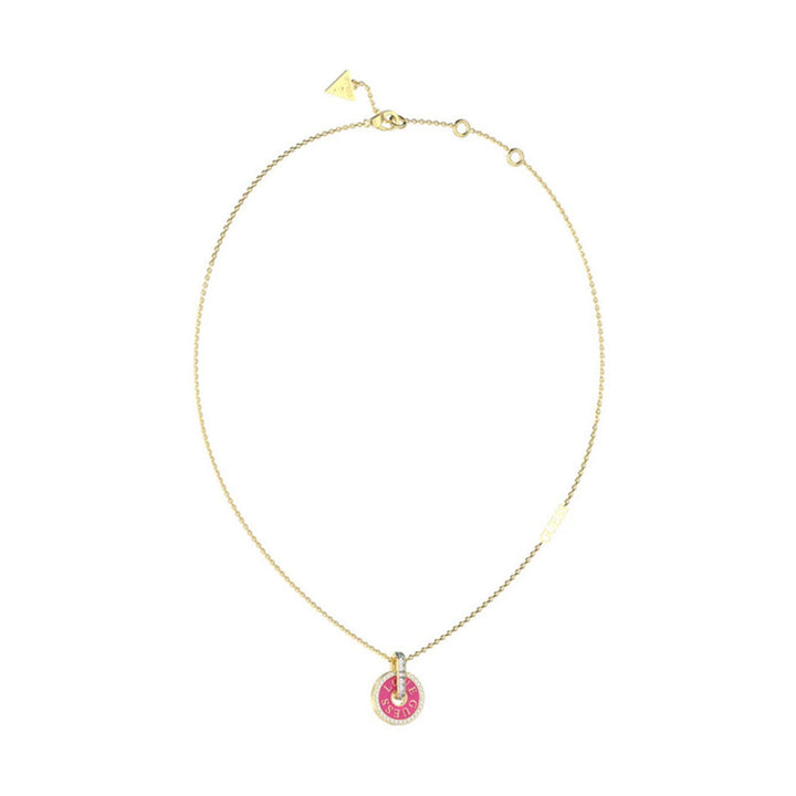 Guess Damen Halskette Love JUBN04077JW - Gold/Pink