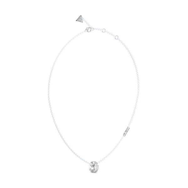 Guess Damen Halskette Rolling Hearts JUBN03343JW - Silber