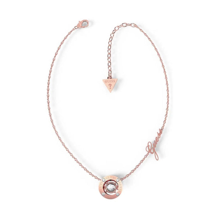 Guess Damen Halskette Solitaire JUBN01459JW - Rosegold