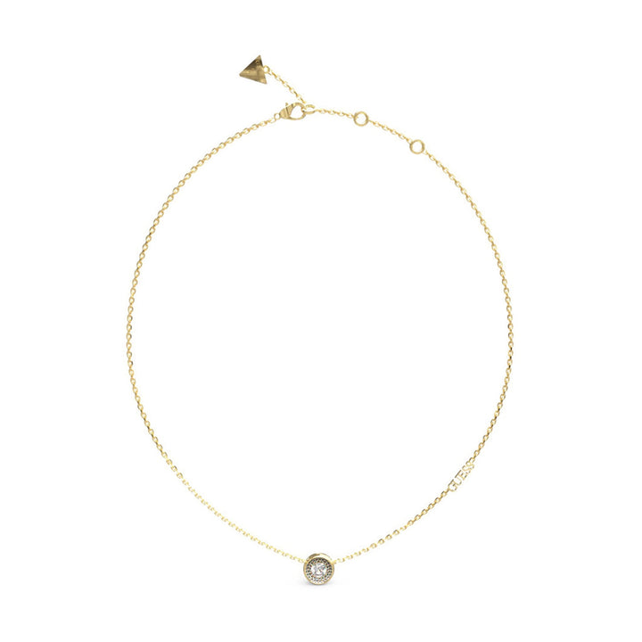 Guess Damen Halskette Unique Solitaire JUBN03398JW - Gold - View 2