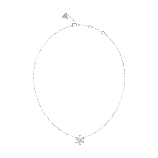 Guess Damen Halskette White Lotus JUBN04146JW - Silber