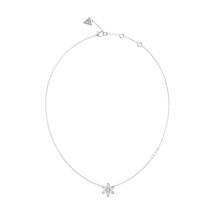Guess Damen Halskette White Lotus JUBN04146JW - Silber