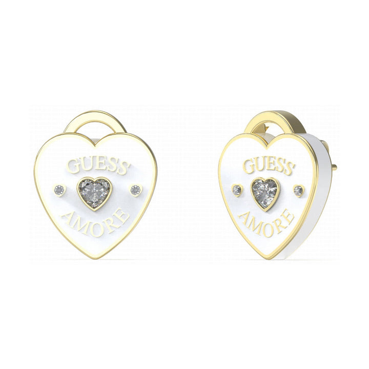 Guess Damen Ohrstecker Amore JUBE05054JW - Gold